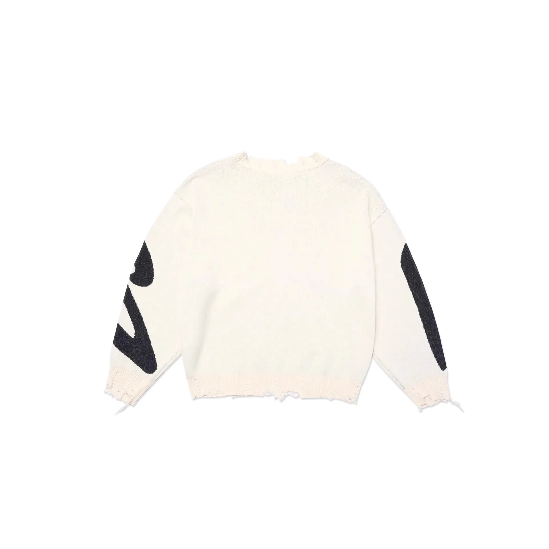 Y2K كسول المنزل موضة عادية أوروبا الولايات المتحدة طويلة الأكمام الجولة الرقبة سترة شتاء دافئ المرأة كنزة بمقاس كبير تريكو