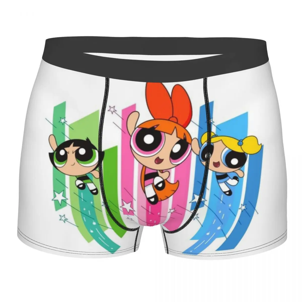 

Мужские трусы-боксеры с 3D-принтом «Суперкрошки» (мультфильм), дышащие, с 3D-печатью