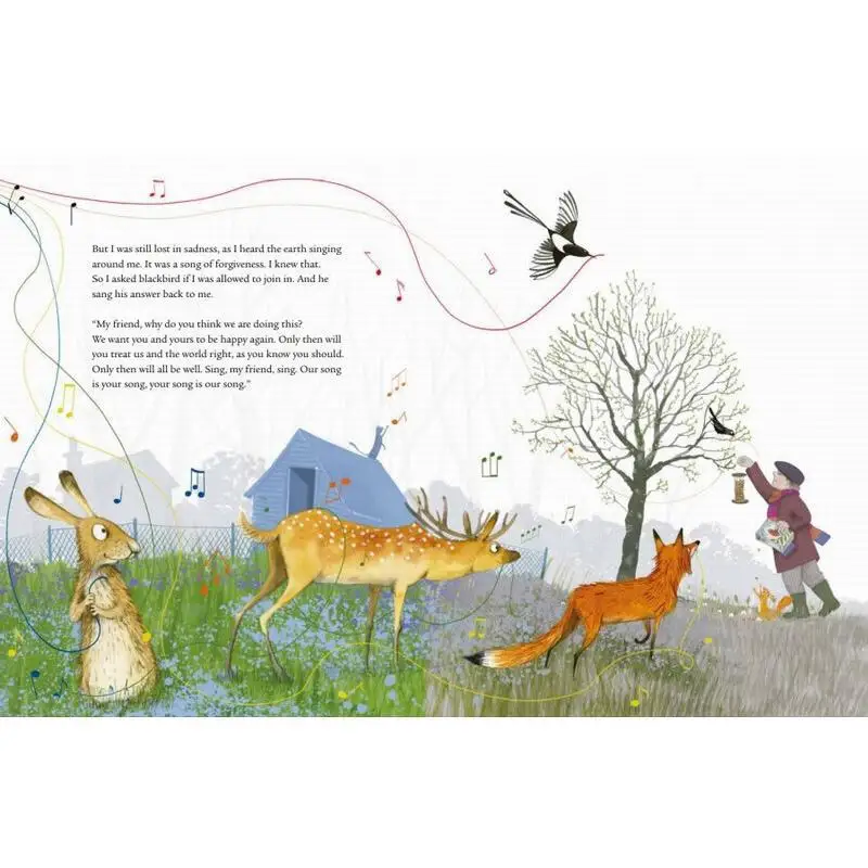 Emily GravettA Song Of Gladness Michael Morpurgo Two Hoots 9781529063325 Boek