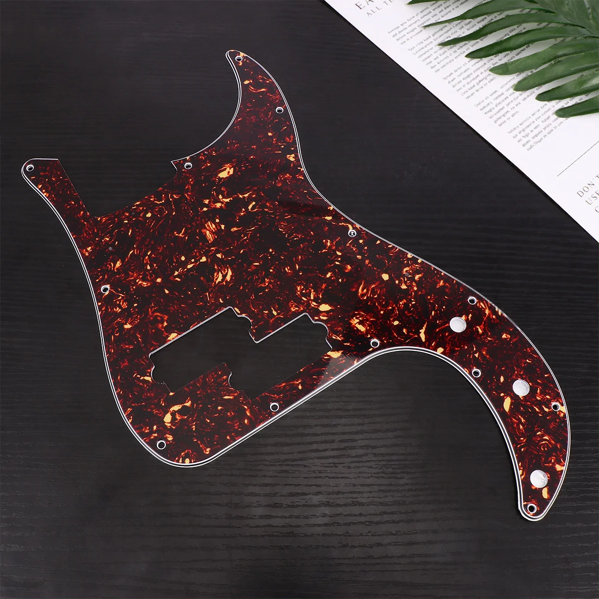 

PB Bass Bass Scratch Plate 13 Holes 13 Holes Scratch Plate