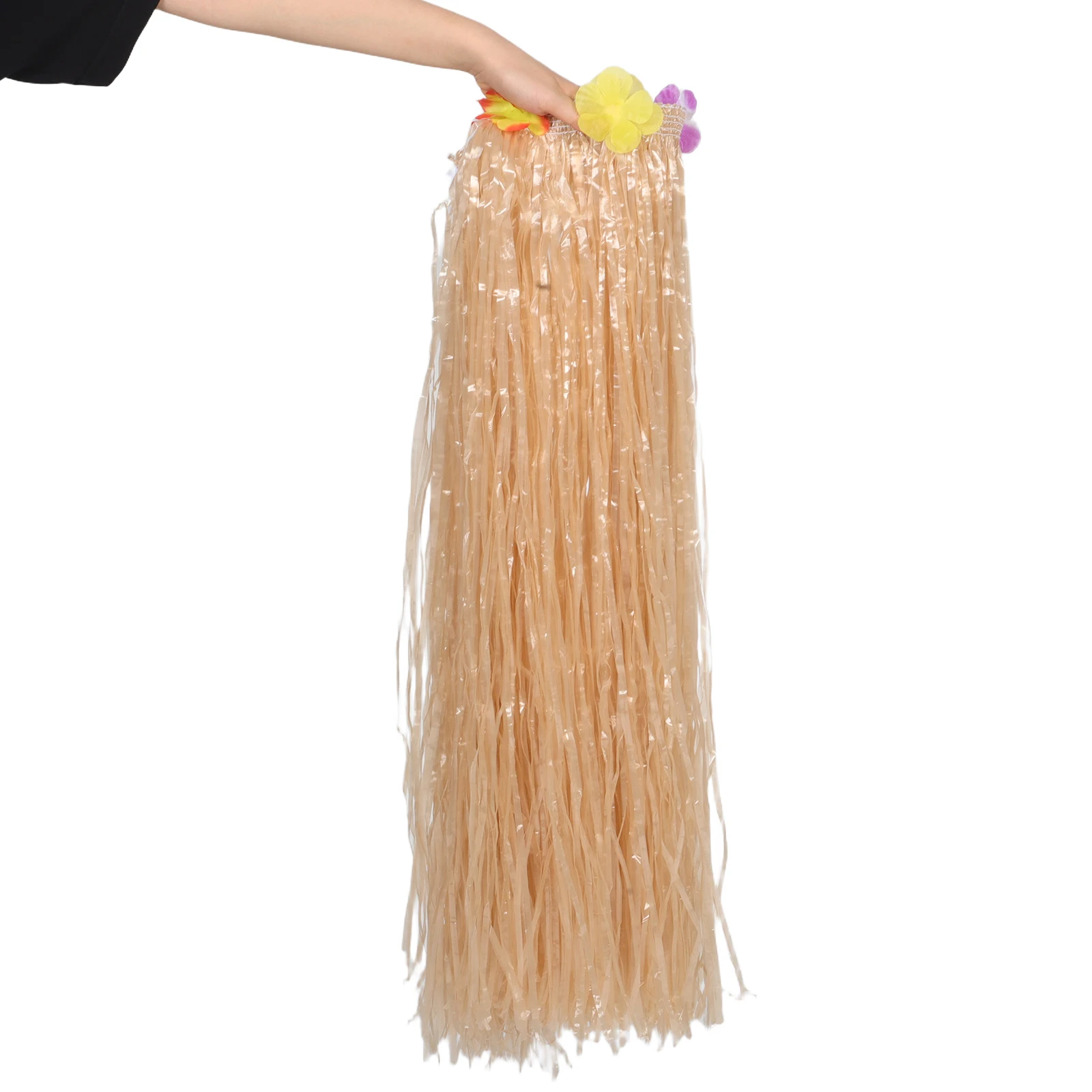 

's Dance Set Hawaiian Costume for Grass Skirts Luau Party Props Beach Theme Decorations Plastic Wire