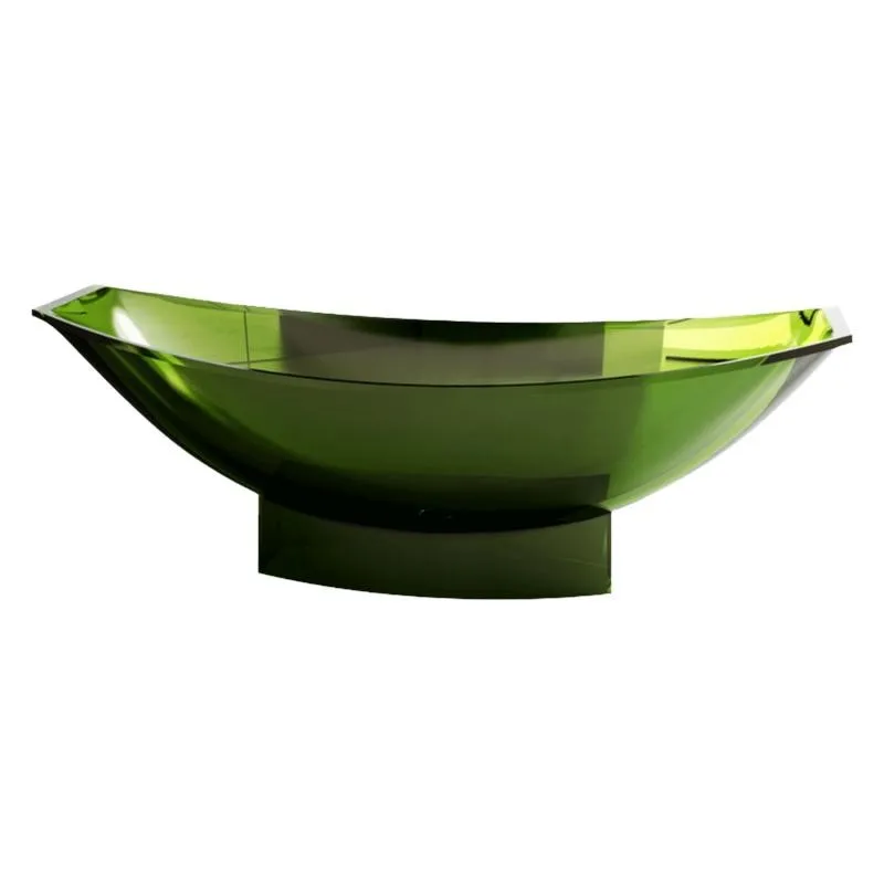 Suspended transparent resin bathtub Boat hammock type Home independent hotel B & B bathtub