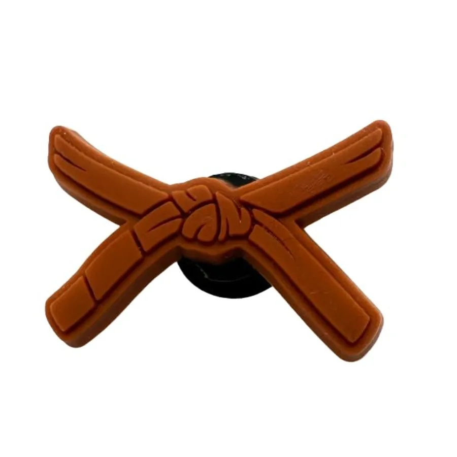 

Martial Arts belt color shoe charms - Choose from 9 Belt colors - Karate