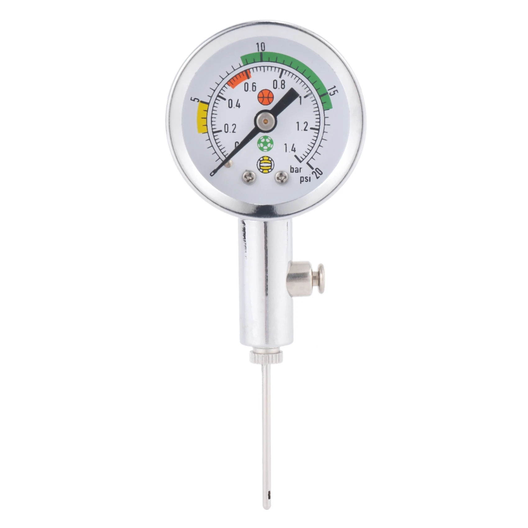 Ball Pressure Gauge Ball Pressure Measuring Tool Basketball Football Volleyball Barometer