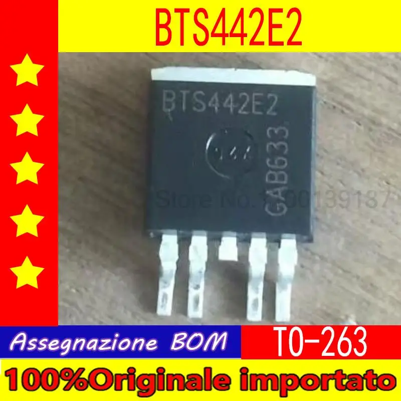 

5pcs/lot BTS442E2 TO-263 BTS442E2 TO-220 Automotive Computer Board Vulnerable Chip