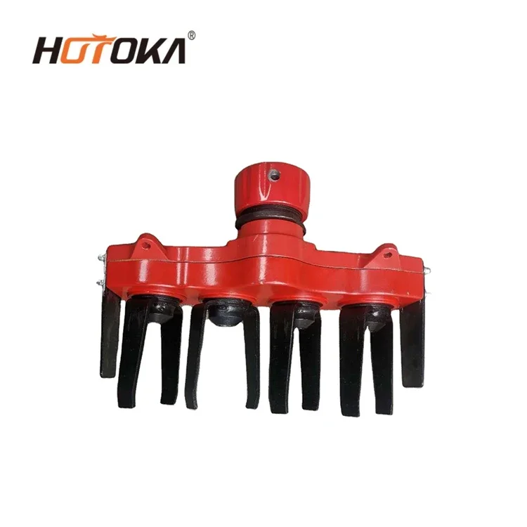 

Factory Direct Price Harvester Cultivator Parts Power Brush Tiller Head For Grass Cutting