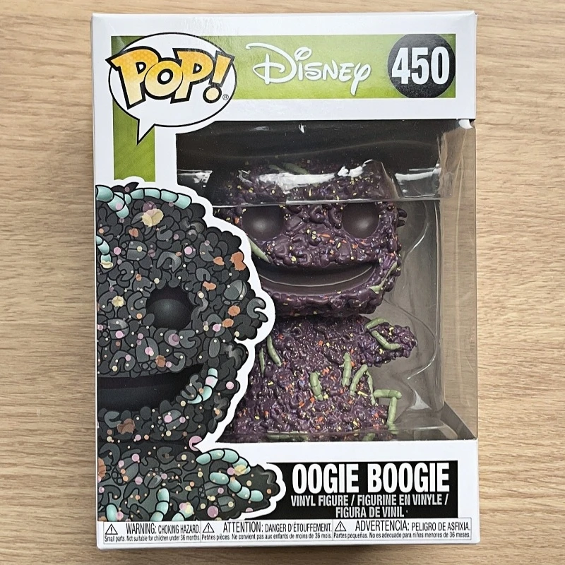 Funko Pop! Original Disney The Nightmare Before Christmas Oogie Boogie Bugs #450 Figure Collectible Model Desktop Decor Toy Gift