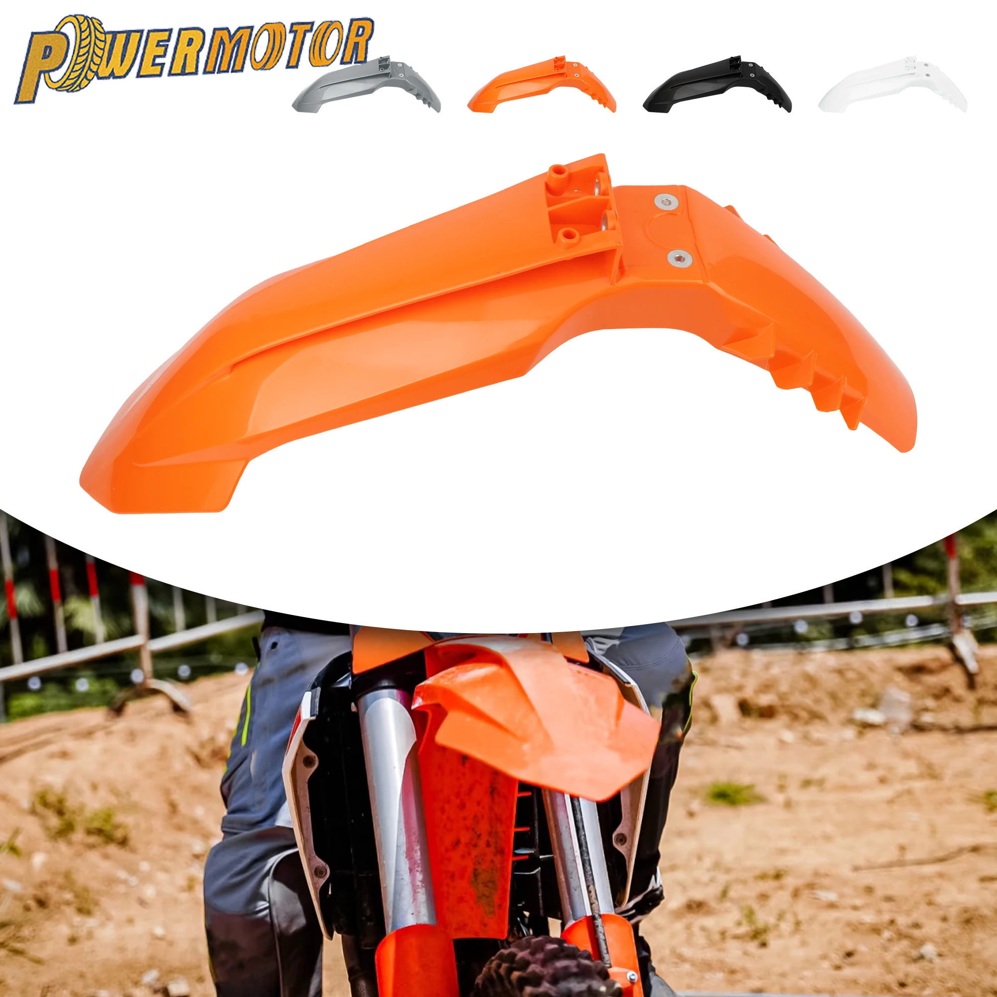 

Motocross Front Fender For KTM SX SXF XC XCF 125 to 500 2023 2024 Enduro DirtBike Off Road Racing Mudguard Replacement Parts