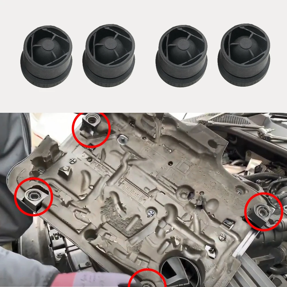 

Car Engine Cover Cushion Rubber Stop Jounce Bumper Grommet 06A103226 For Audi A3 A6 VW Golf Mk5 Polo Passat B6 Touareg 1G Beetle
