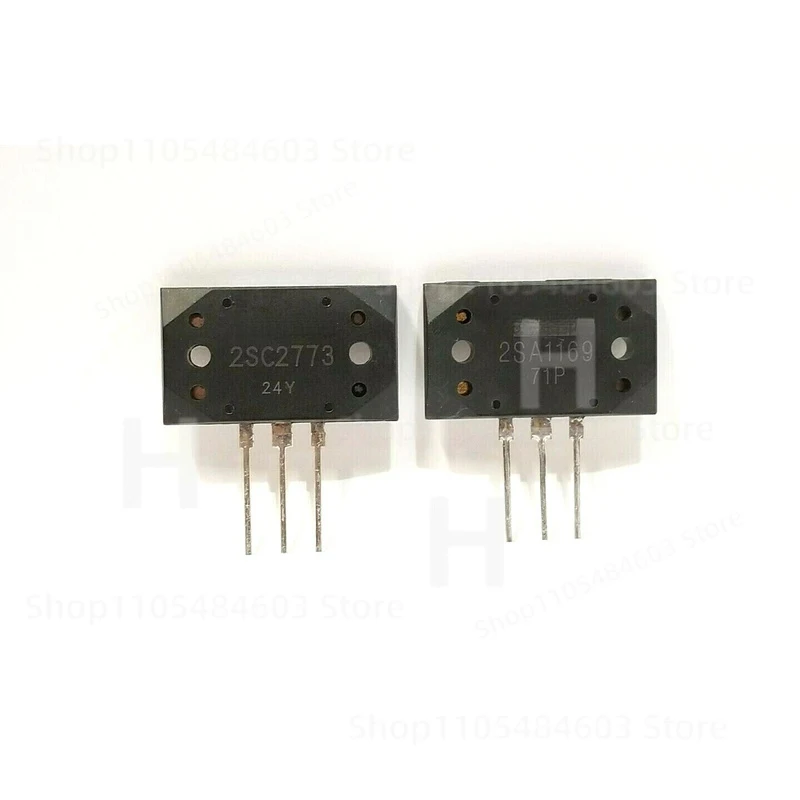 1 Pair | 2SC2773 + 2SA1169 for Sanken NPN + PNP Transistors
