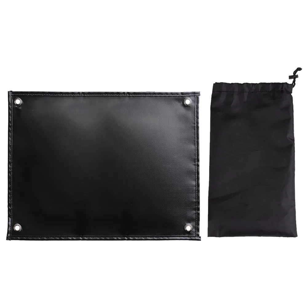 

Fiberglass Fire Blanket Fireproof Heat Resistant Fire Retardant Blanket Emergency Survival Insulation Fireproof Mat for Kitchen