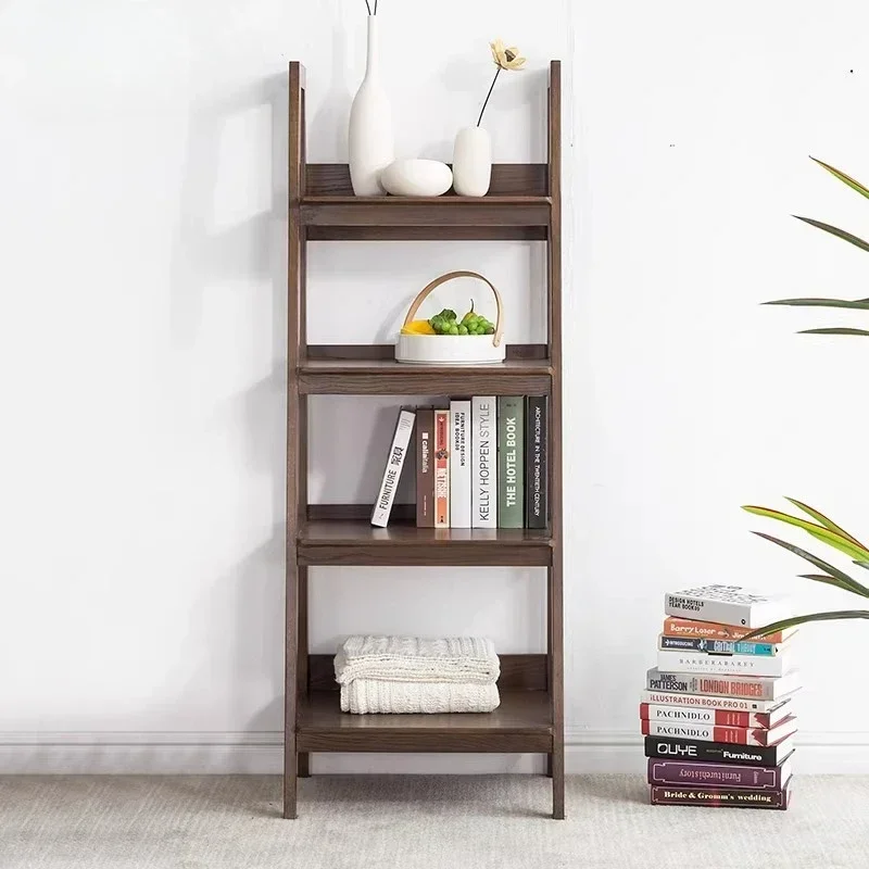 Modern Solid Wood Oak Flower Stand Shengshi Linyuan Pure Multi Layer Baffle Edge Frame