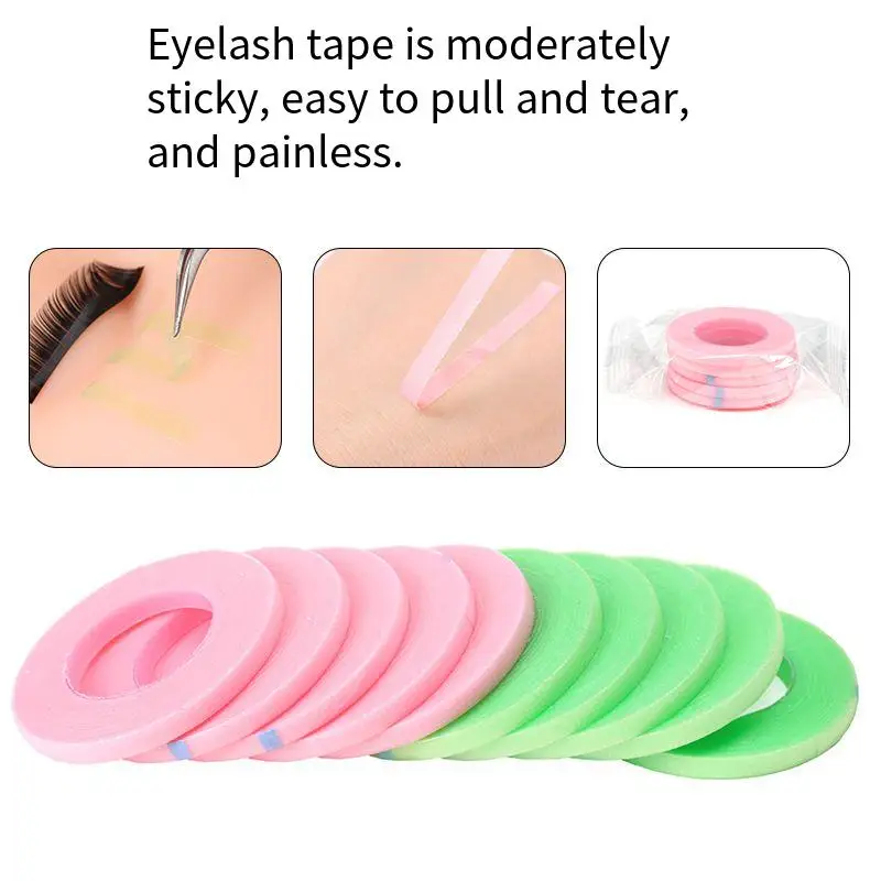 5/10pcs Set Micropore Lash Tape for Eyelashes Makeup Eyelash Micropore Tape Eyelash Extension Supplies Accessories NEW