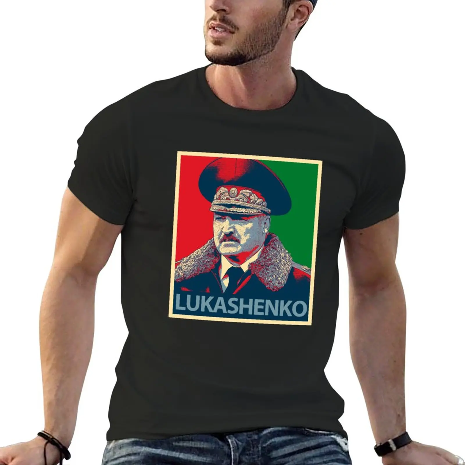 New Lukashenko T-Shirt vintage clothes Blouse Men\'s clothing