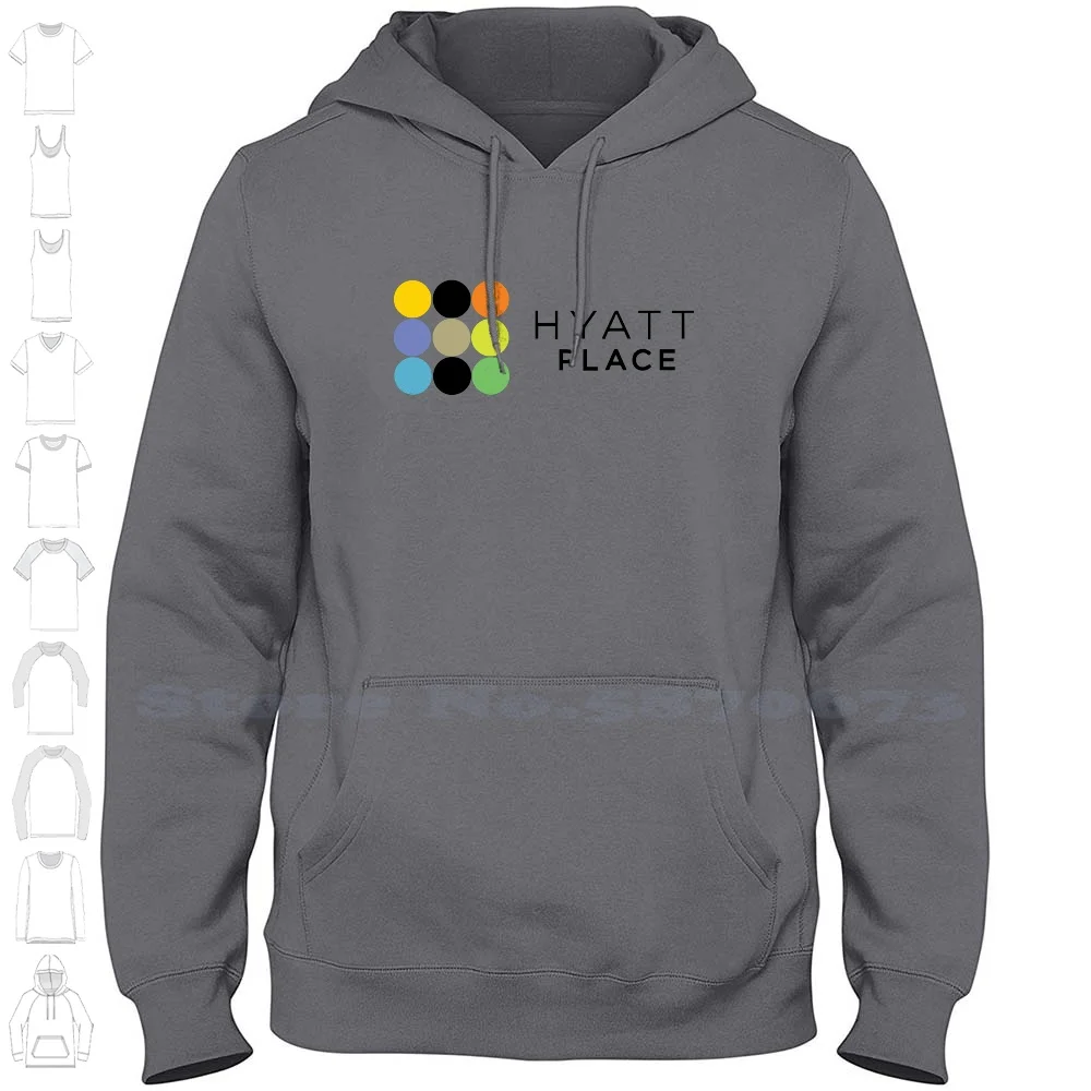 Hyatt Place Logo High-quality Hoodie 100% Cotton Sweatshirt