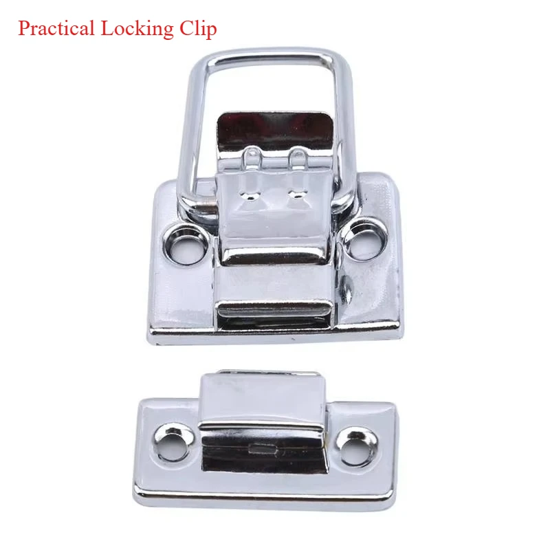 

Stainless Steel Chrome Toggle Latch for Chest Box Case Suitcase Tool Clasp Cabinet Fitting Lock Belt Hasp Buckle Hardware