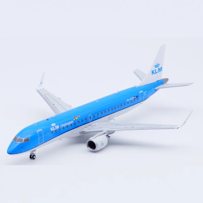 XX20412 Alloy Collectible Plane Gift JC Wings 1:200 KLM Cityhopper "Skyteam" ERJ 190-100STD Diecast Aircraft Jet Model PH-EZG