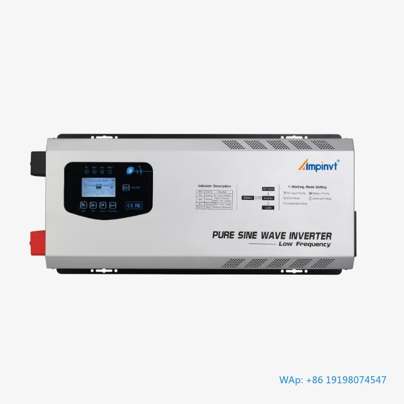 

12V 24V 48V Pure Sine Wave Toroidal Split Phase Solar Inverter