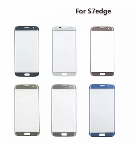 For Samsung Galaxy S7 Edge Glass Screen SM-G935F G935FD G935W8 G9350 G935S SC-02H LCD Display Touch Front Outer Glass