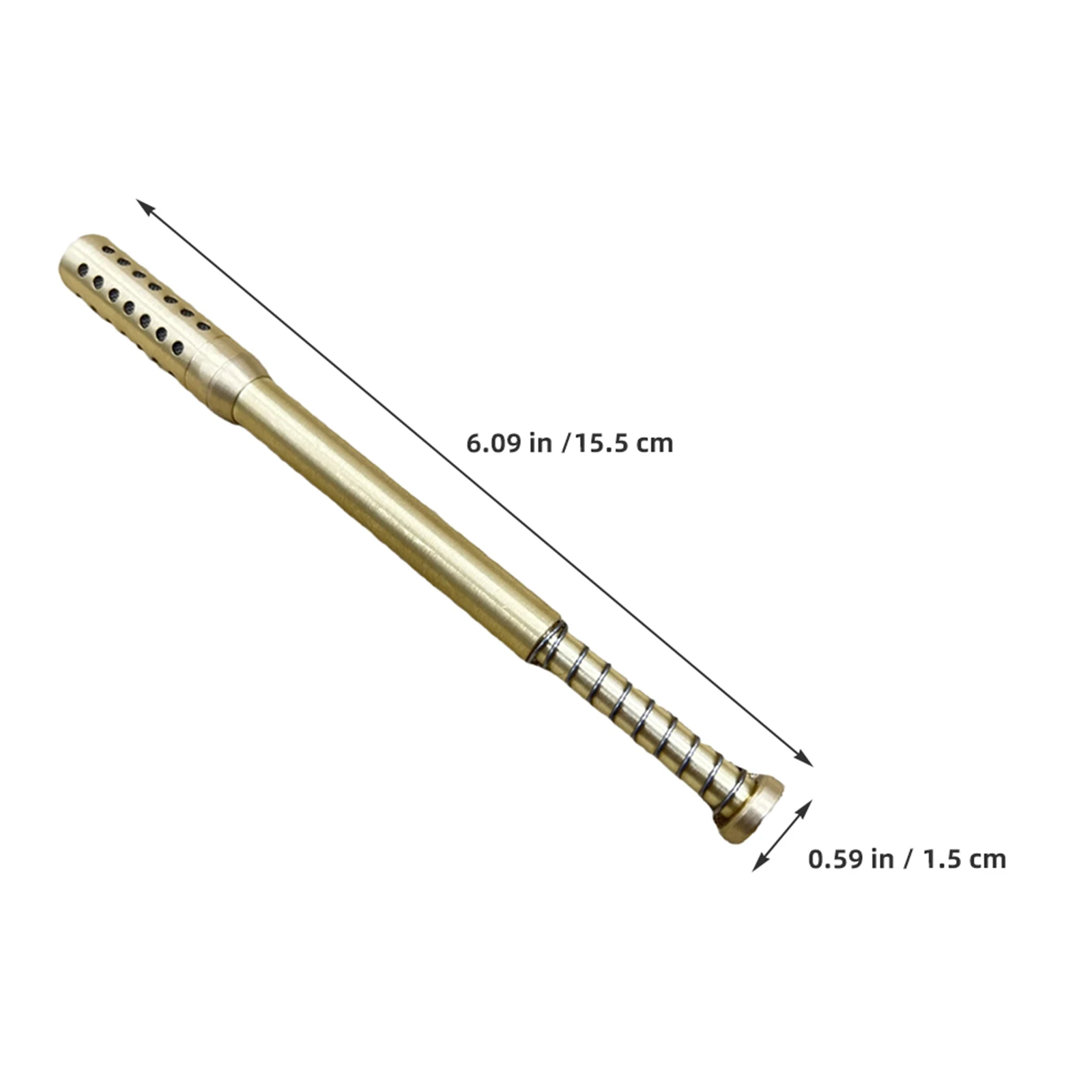 المحمولة الكى عصا الذهبي النحاس مدلك قضيب للأكتاف الرقبة المفاصل السفر التخييم رحلة عمل تدليك طويل الأمد