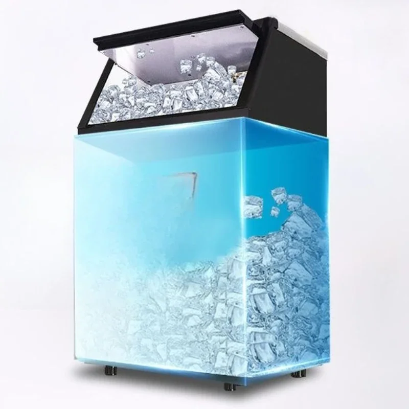 Commercial ice machine, milk shop, automatic ice machine
