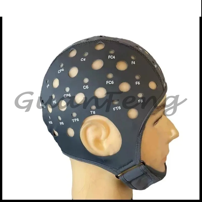Ultra Thin Heavy-Duty 64 Channel EEG Electrode Cap for Research & Clinical Brain Signal Acquisition