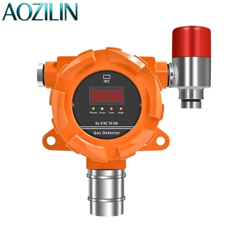 AOZILIN QD6330 Fixed Combustible Gas Detector LEL LPG CH4 Methane Industrial Gas Monitoring Transmitter Anti-explosion Monitor