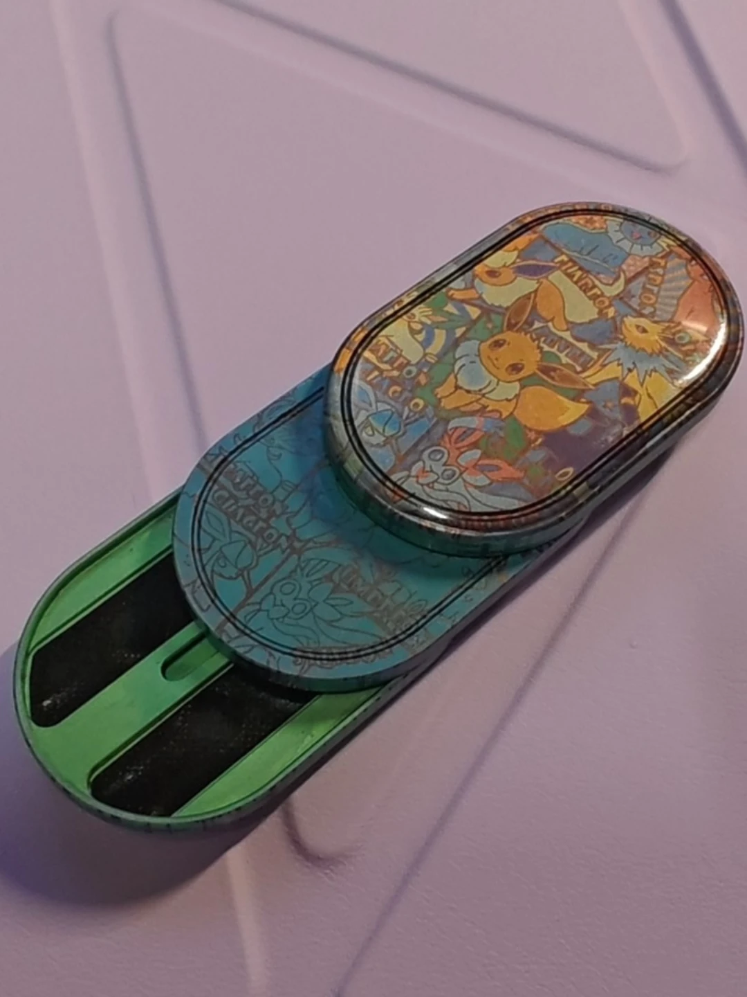 MOT Titanium Rhythm Push Card  EDC, decompression toy