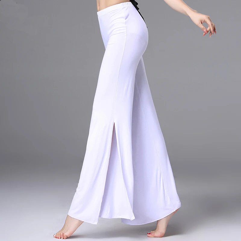 Modern Wide Leg Dance Pants for Women Eastern Dance Belly Dance Performance Clothing Lyocell Fabric Sports Yoga Fitn