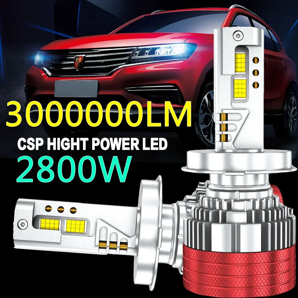 

YBN Led Headlight Lamp Bulb for Projector H4 Light for Vehicle Lighthouse 6500K 12v 24v 36V H7 H1 H3 H11 H8 H9 9005 9006 HB3 HB4