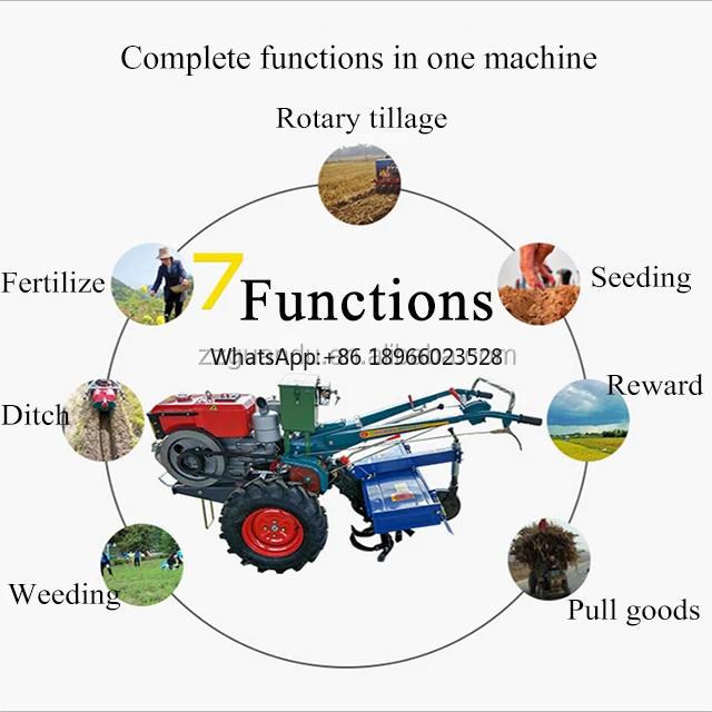 Farm Plough For Walking Tractor/Agricultural Hand Tractor/Diesel Farm Tractor for low price