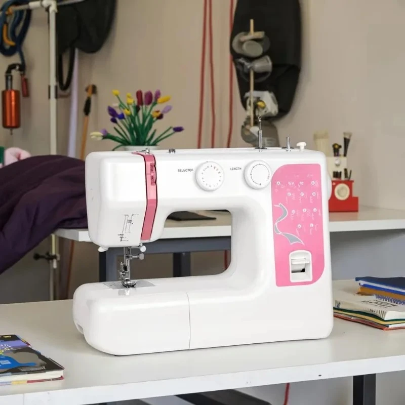 JK6624 Domestic 24 Stitches Household Electric Multifunctional Stitcher Mini Sewing Machines for Home Use Maquina De Coser