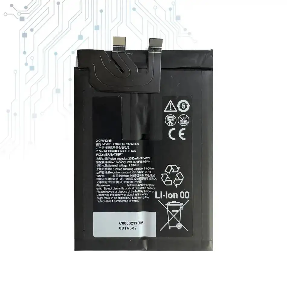 4500Mah طاقة موثوقة LI3945T44P8H556490 بطارية الهاتف المحمول ل Zte Nubia Red Magic 6Pro 6Spro 6S Pro NX669J-P