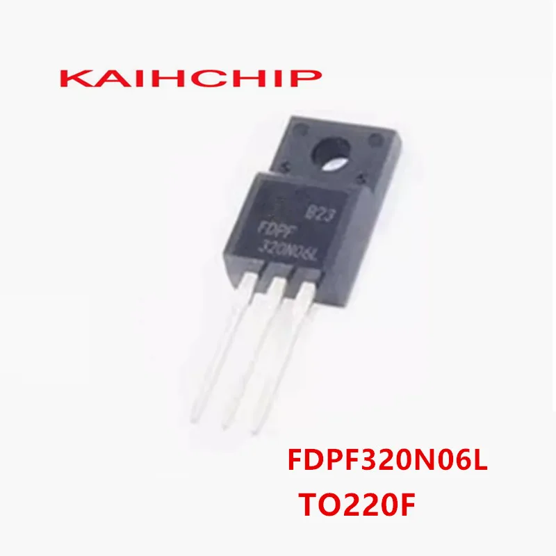 10PCS FDPF3N50NZ 3N50NZ 3A 500V ＆FDPF320N06L 320N06L  21A 60V ＆FDPF33N25T 33N25  250V 33A TO220F N-CH MOSFET