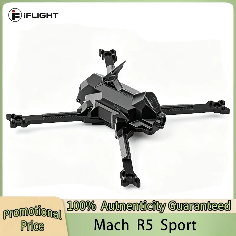 IFlight Mach R5 Sport Race Frame Kit 5inch 210mm 5.5mm Arm Frame Dimension 148x148x51mm for RC FPV Drone