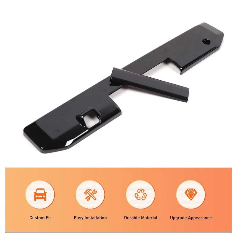 For Mitsubishi Triton L200 2024-2026 ABS Car Rear Tailgate Handle Frame Cover Trim Decoration Sticker Auto External Accessories
