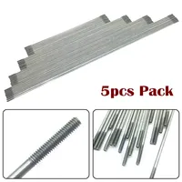 5PCS Tie Rod Linkage Servo Push Rod M2 150 200 250 300mm  Link Stainless Steel Connecting Rod For RC Airplane Helicopter