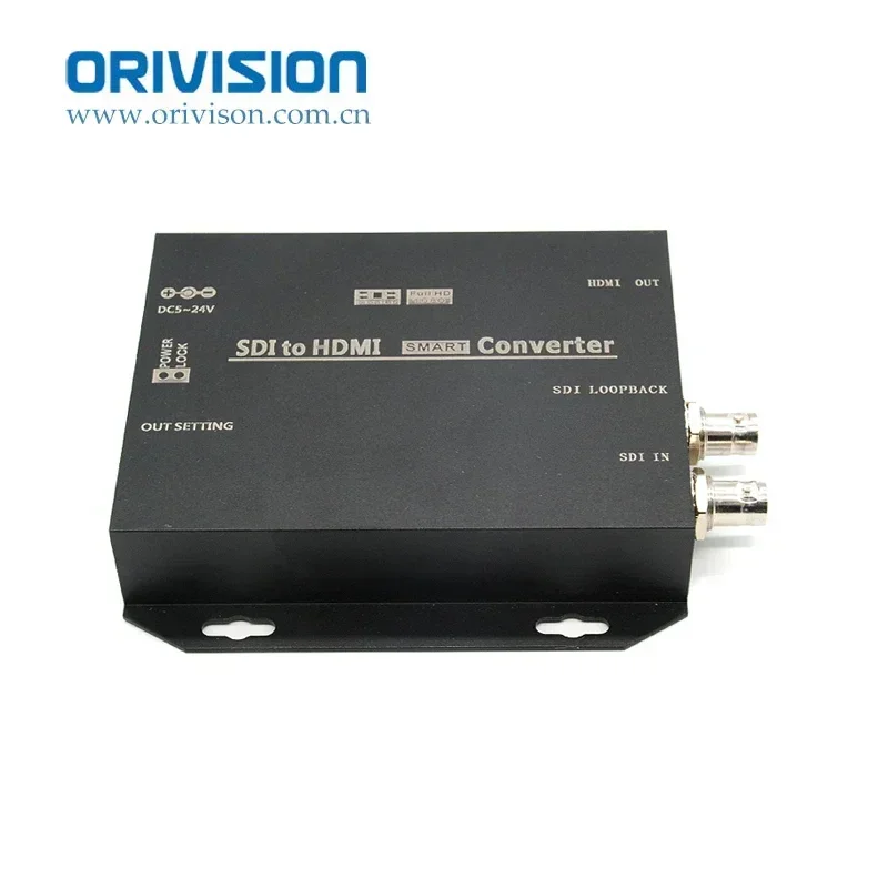 In stock Broadcast Quality 1080p SD/3G/HD-SDI to HDMI Converter Support Frequency Conversion Function