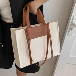 New Korean Fashion Tote Bag Retro Large Capacity High end Simple Commuter Shoulder Women's Bag