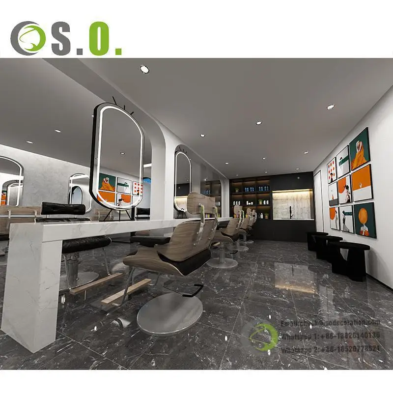 Friseursalon Ausrüstung Salon Schönheit Friseursalon Spiegel