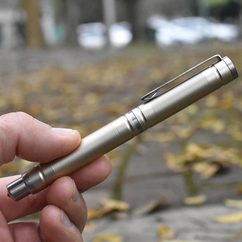TONIFE MT1802 Elite Tactical Pen with Emergency Glass Breaker Tungsten Steel Refillable  EDC Writing Tool