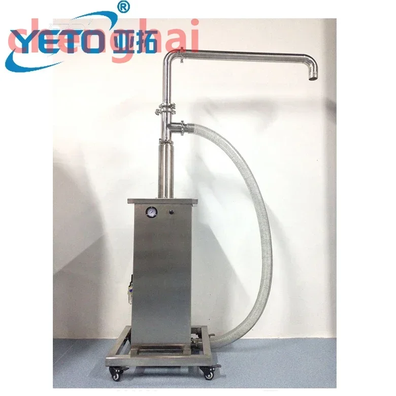 stainless steel pneumatic piston liquid paste feeding machine cosmet cream food transfer pump