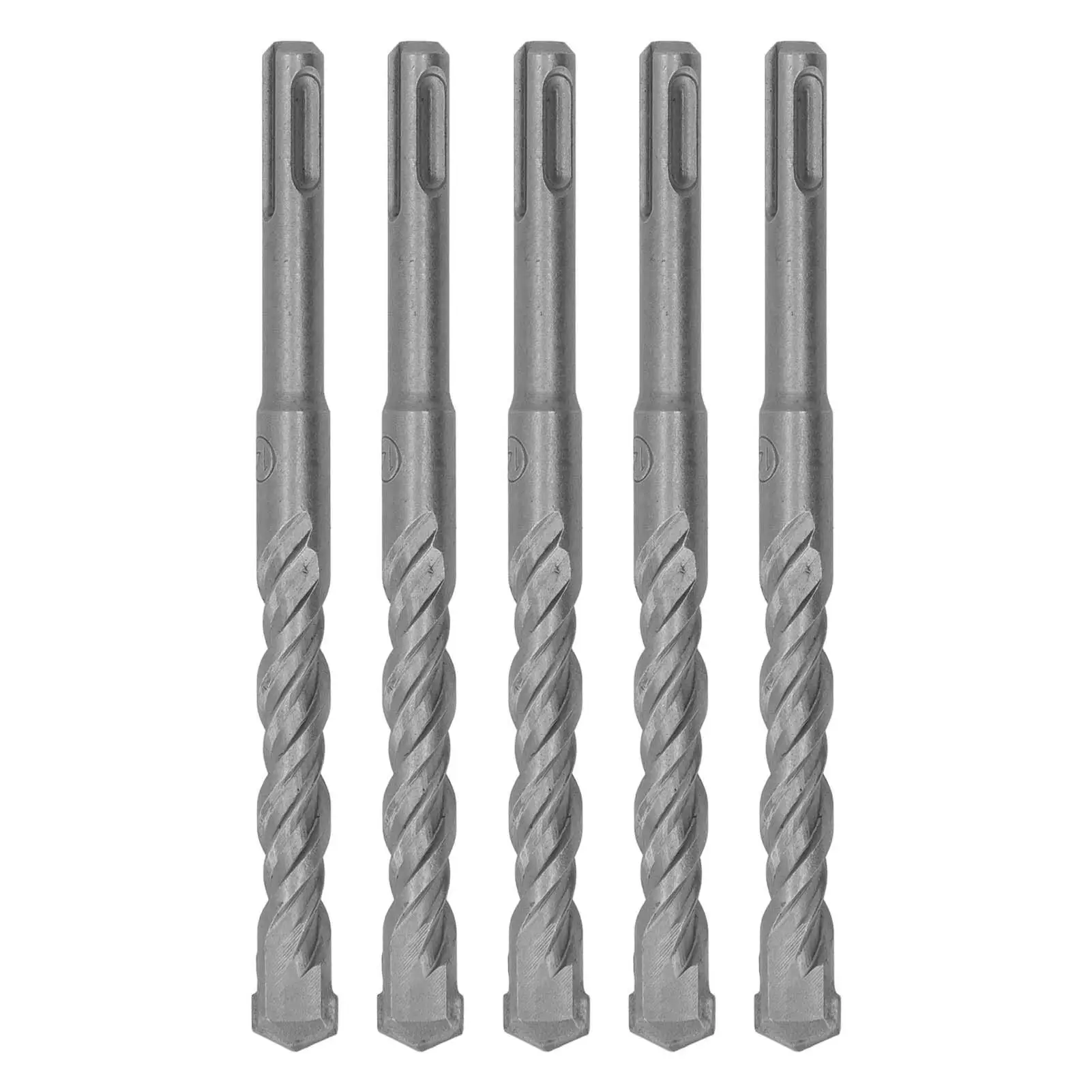 

5Pcs160mmHighSpeedHammerDrillBit2FluteSelfCenteringCarbideTipImpactBitsConcreteBrickStone