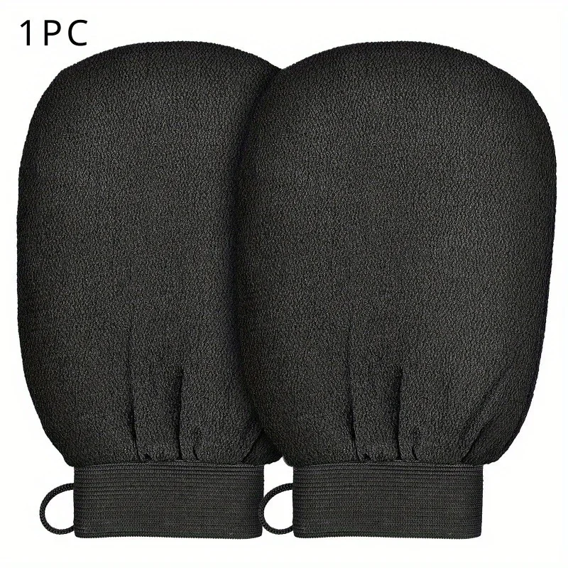 1pc Bath towel strong friction sand does not hurt the skin rough double-sided friction back thickened bath towel gloves