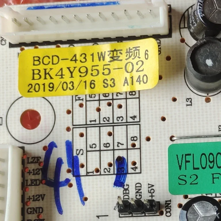 BCD-431W computer board, Konka refrigerator frequency conversion board BK4Y955-02 power supply, control board