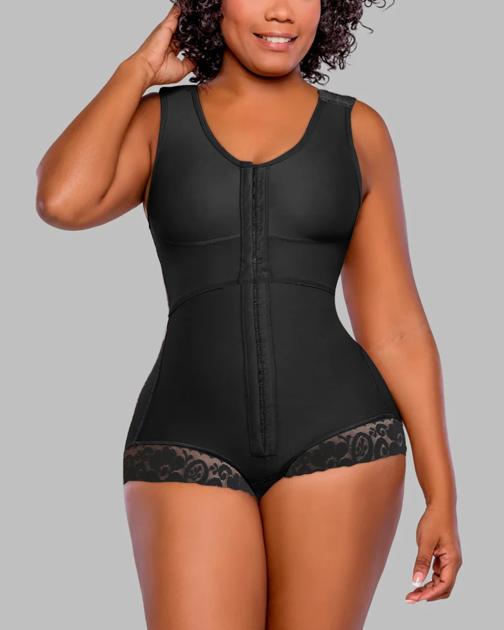 High Compression Body Shapewear Women Fajas Colombianas Corrective Girdle Tummy Control Post Liposuction One-Piece Bodysuit