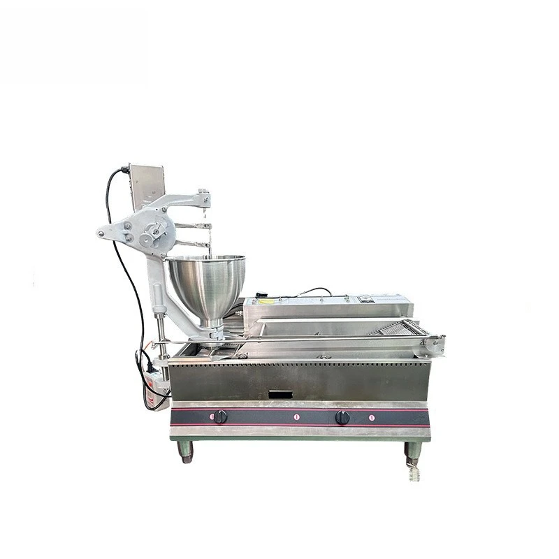 Multi-pattern automatic donut machine, commercial donut oil fryer, stainless steel donut machine