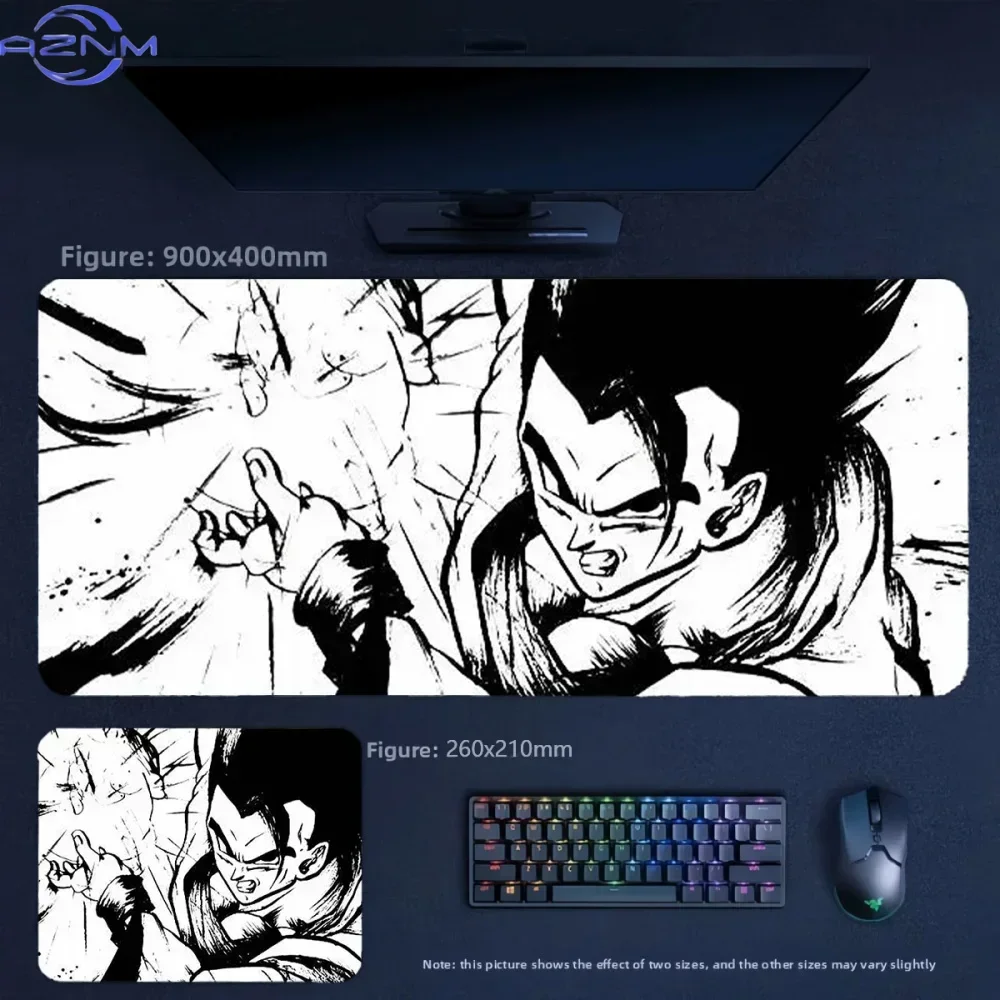 Fashion New Creative Animation Rubber Mouse Pad High Quality Printing Animation Dragon Ball Series Rubber Non-slip Mouse Pad