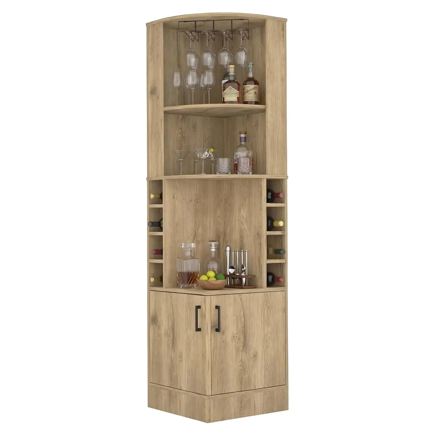 Corner Bar Cabinet 71.1