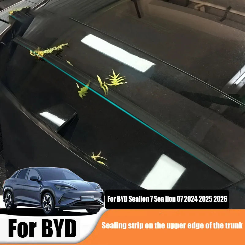 

Для BYD Sealion 7 Sea lion 07 EV 2024 2025 уплотнительная лента верхней края задней двери, внутренняя модификация
